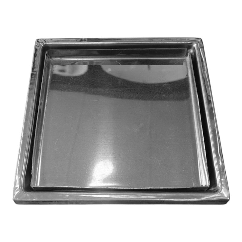 6x6" Inch Tile Floor Drain in Stainless Steel