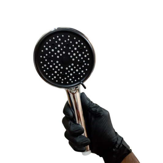 Premium Hand Shower Multi Water Flow Head for Bathing | Made in Durable ABS Plastic | High Water Pressure