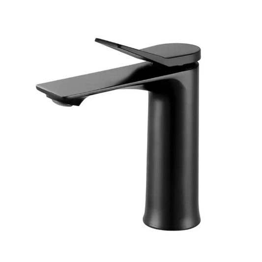 Stylish Wash Basin Faucet Matt Black in Stainless Steel | Hot and Cold Mixer | Easy to Install