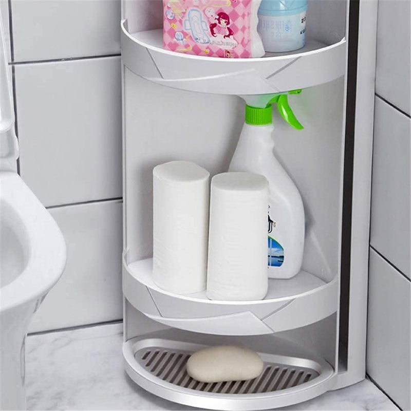 Corner Storage Shelf 360° Moveable