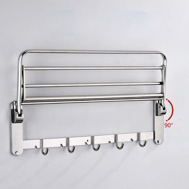 Premium Towel Rack in Stainless Steel