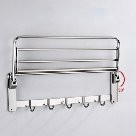 Premium Towel Rack in Stainless Steel