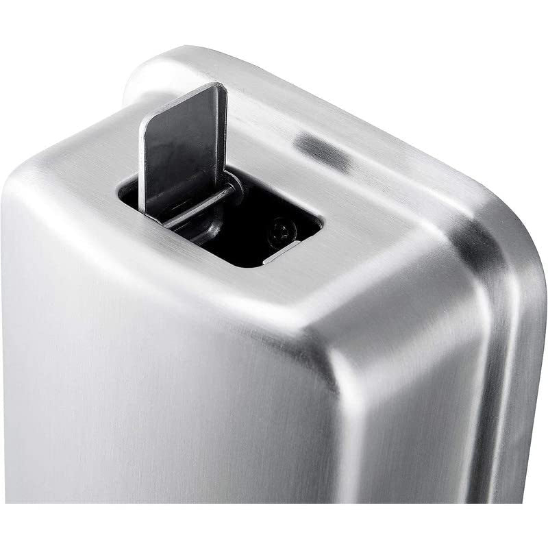 Liquid Soap Dispenser Stainless Steel Shiny Chrome | Wall Mounted | Smooth Pump
