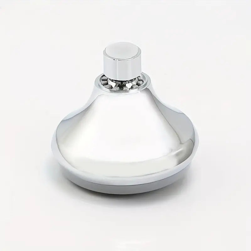 5 in 1 Round Bathing Shower Head 4" inches in Chrome | Durable ABS Plastic | High Pressure