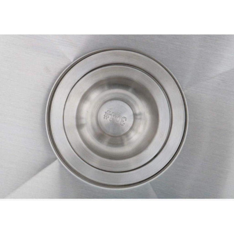 30x16 inches Handmade Kitchen Sink in Stainless Steel 7541 | Double Bowl | Drains + Rinse Basket
