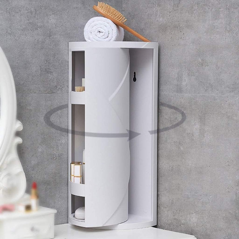 Corner Storage Shelf 360° Moveable