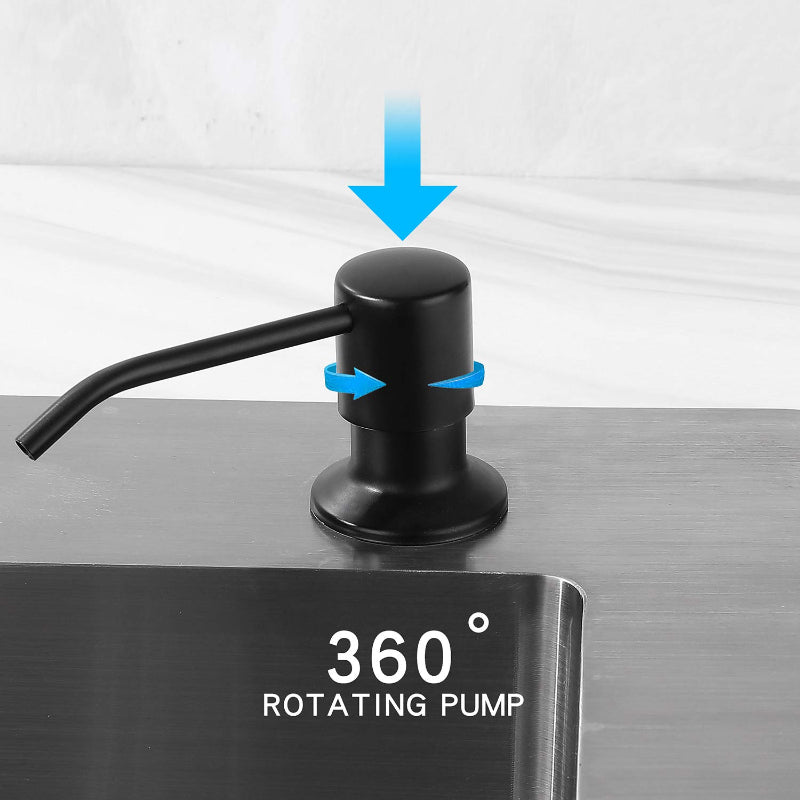 300ml Sink Dispenser for Kitchen for Liquid Soap | Made in ABS Plastic