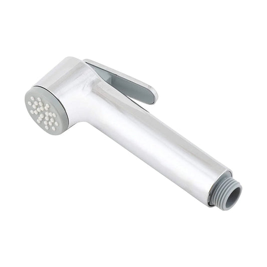 Premium Muslim Shower Head 6"inches in Silver Matt | Durable ABS Plastic | High Water Pressure | Easy Installation