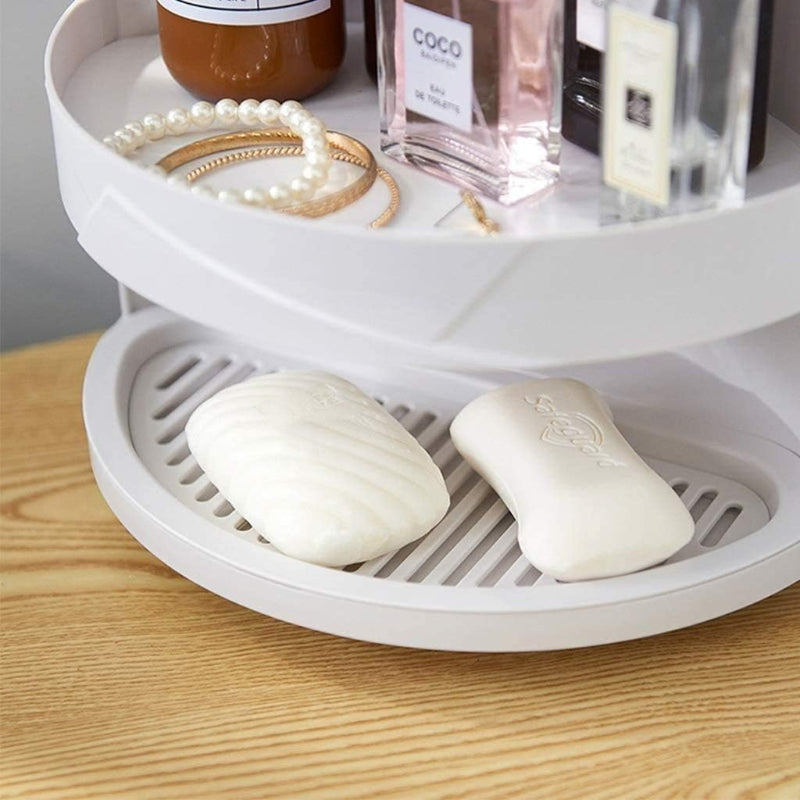 Corner Storage Shelf 360° Moveable