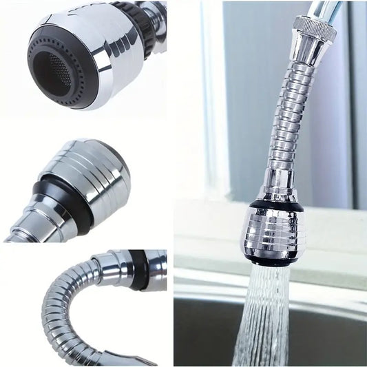 360° Rotatable Spray Attachment for Kitchen or Bathroom Mixer | Made in ABS Plastic