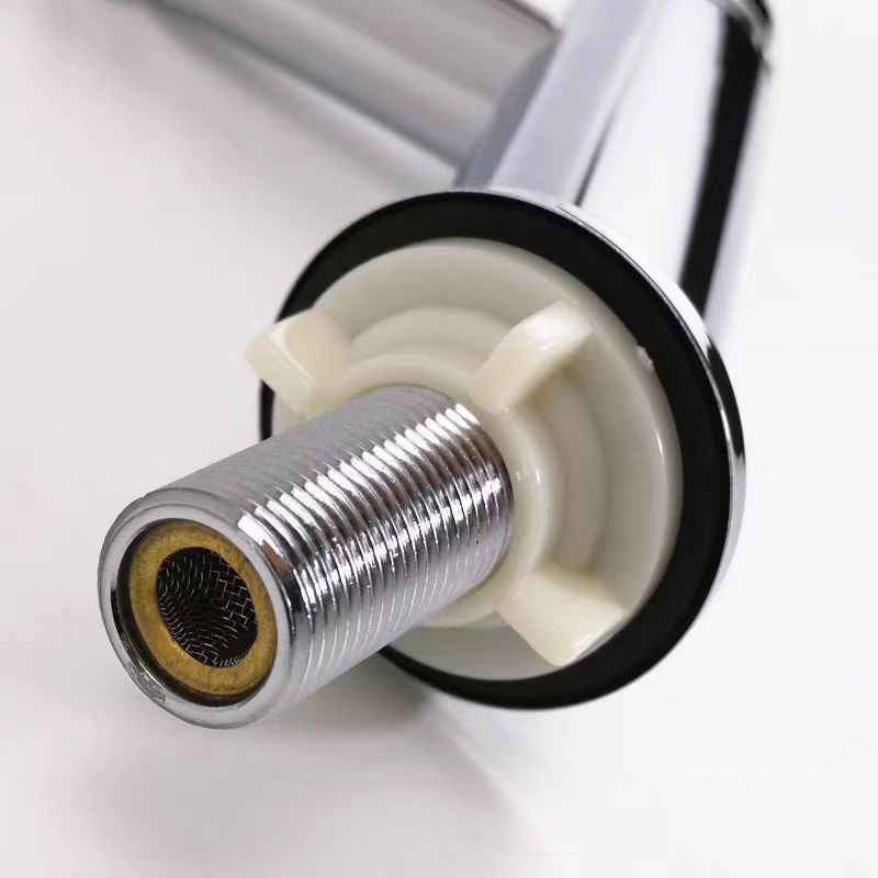 Auto Off Push Button Faucet in Brass | Auto Off in 5 to 8 Seconds | Single Line | Deck Mounted | for Bathrooms and Kitchens