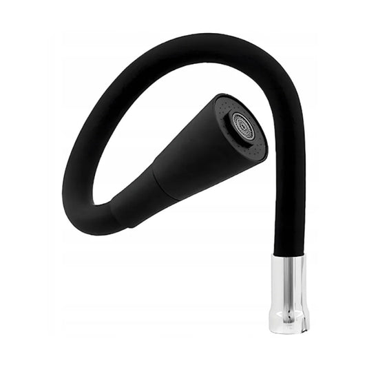 360° Flexible Rubber Neck for Faucets in Stainless Steel for Kitchen and Bathroom | Dual Function Sprayer