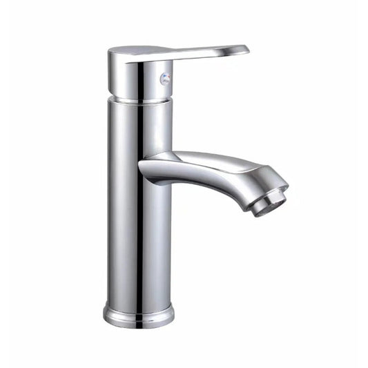 Elegant PVC Basin Mixer in Shiny Chrome | Hot and Cold Mixer | Easy to Install