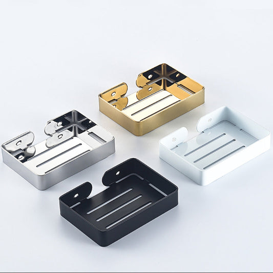 Premium Soap Dish and Organizer in Heavy Duty 304 SUS Stainless Steel for Bathrooms, Wash Areas | Wall Mounted