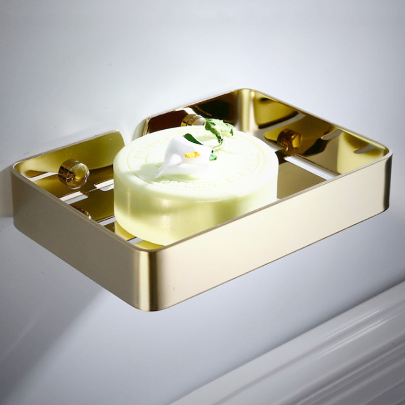 Premium Soap Dish and Organizer in Heavy Duty 304 SUS Stainless Steel for Bathrooms, Wash Areas | Wall Mounted