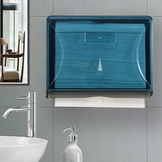 Tissue and Paper Towel Dispenser for Bathrooms, Kitchens, Offices