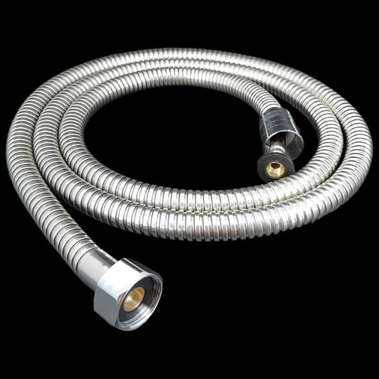 1m | 1.2m | 1.5m | Flexible Muslim Shower Water Pipe in Stainless Steel Chrome for Bathrooms, Toilets or Wash Areas