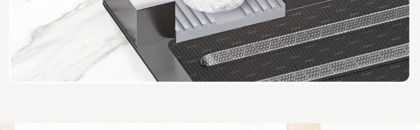 30x18 inch Multifunction Kitchen Sink in Stainless Steel with LED Panel | Scratch Proof Honeycomb Design