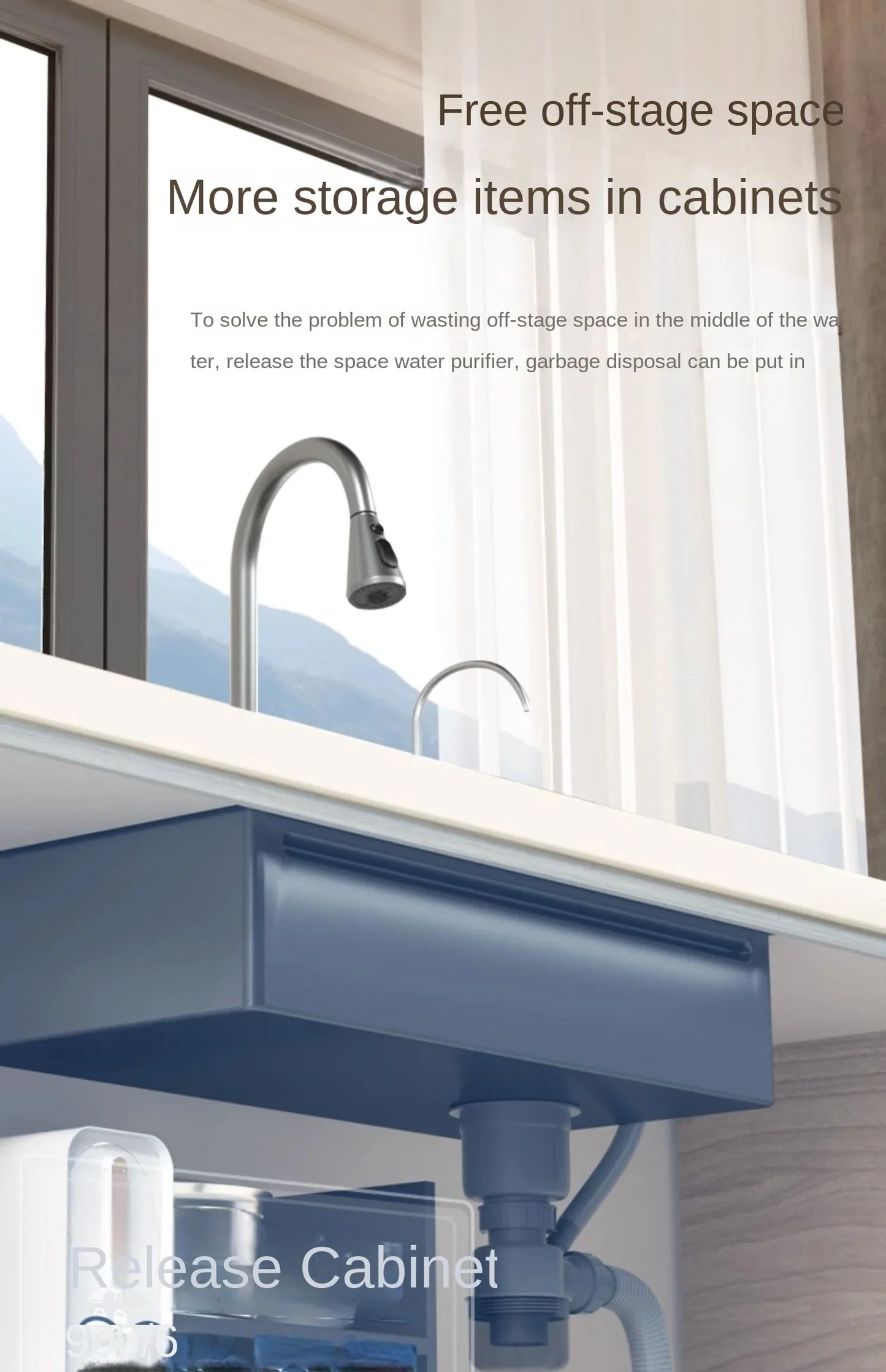 30x18 inch Multifunction Kitchen Sink in Stainless Steel with LED Panel | Scratch Proof Honeycomb Design