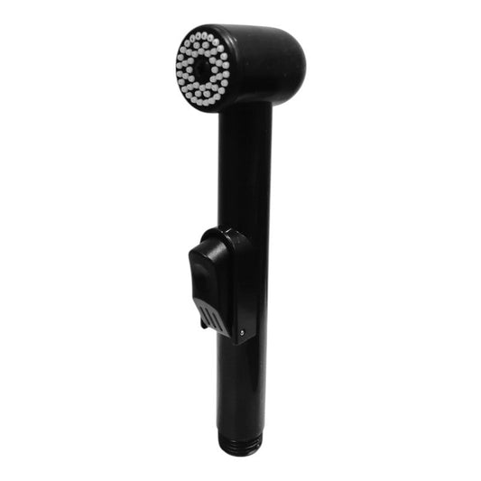 Premium Muslim Shower Head 7"inches in Glossy Black | Durable ABS Plastic | High Water Pressure | Easy Installation