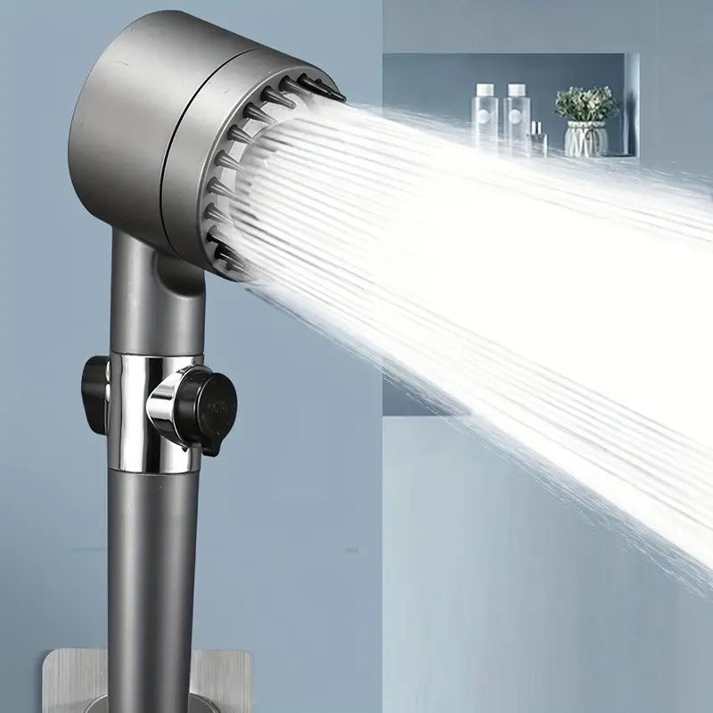 5 in 1 Function Massage Hand Shower Head | High Pressure | Silicon Massage Brush | Water Filter | Wall Mounted