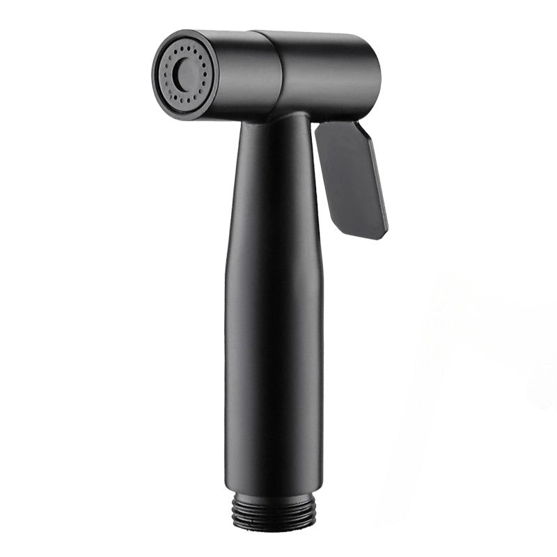 Stainless Steel Muslim Shower Head in Matt Black 5"inches for Bathroom and Toilets | High Water Pressure | Easy Installation