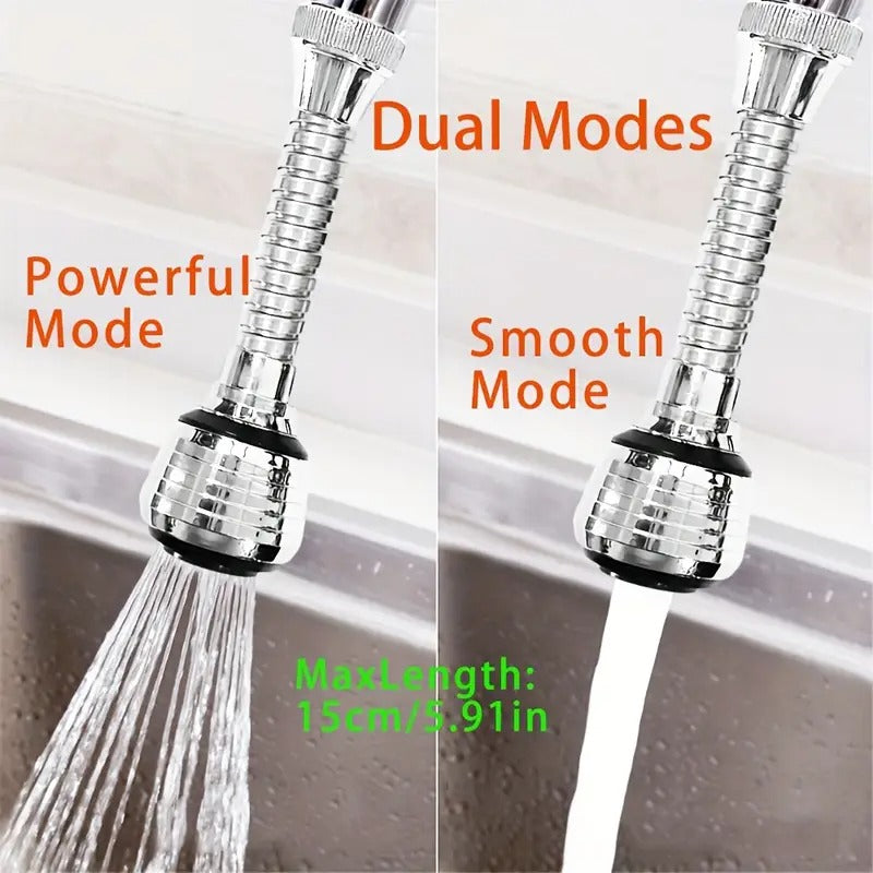 360° Rotatable Spray Attachment for Kitchen or Bathroom Mixer | Made in ABS Plastic