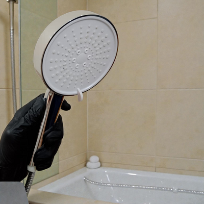 Premium Hand Shower Multi Water Flow Head for Bathing | Made in Durable ABS Plastic | High Water Pressure