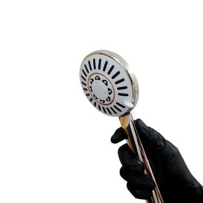 Premium Hand Shower Multi Water Flow Head for Bathing | Made in Durable ABS Plastic | High Water Pressure