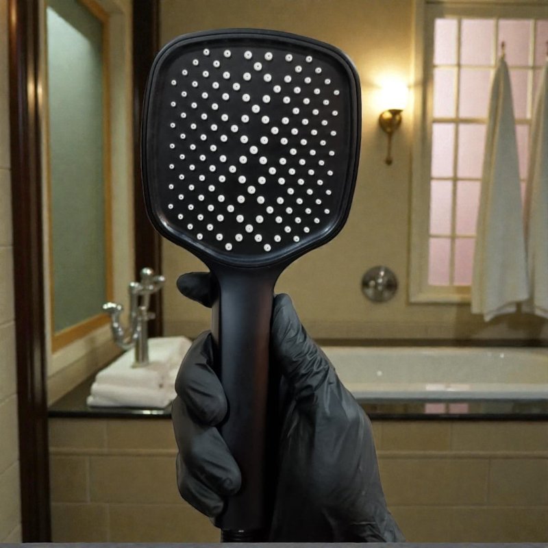 Premium Basic Hand Shower Head for Bathing | Made in Durable ABS Plastic | High Water Pressure