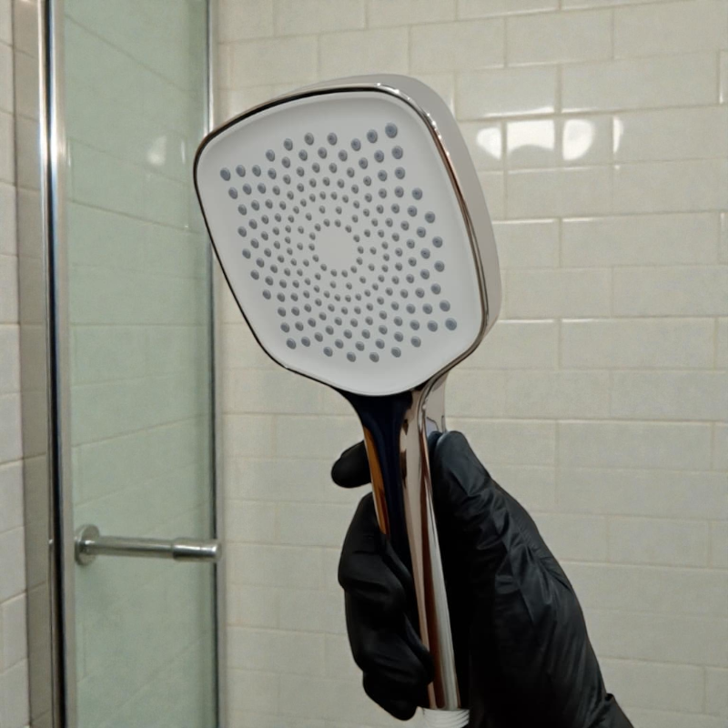 Premium Basic Hand Shower Head for Bathing | Made in Durable ABS Plastic | High Water Pressure