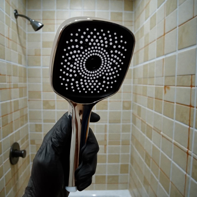 Premium Basic Hand Shower Head for Bathing | Made in Durable ABS Plastic | High Water Pressure