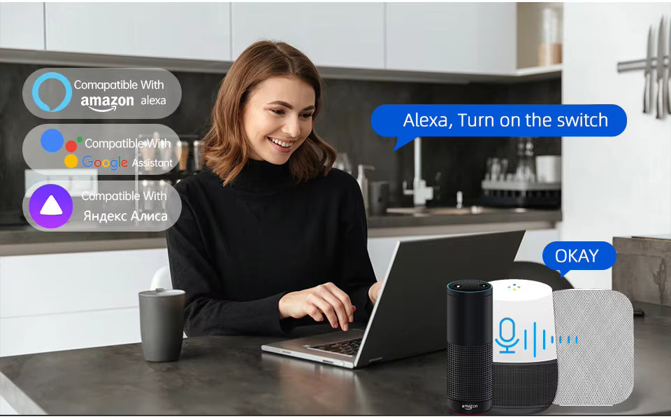Smart Wi-fi 20A Plug 3 Pin