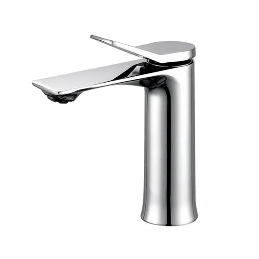 Stylish Wash Basin Faucet Shiny Chrome in Stainless Steel | Hot and Cold Mixer | Easy to Install