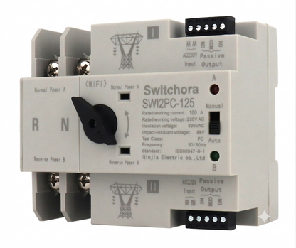 Smart Wi-Fi Automatic Transfer Switch (Single & Three Phase)