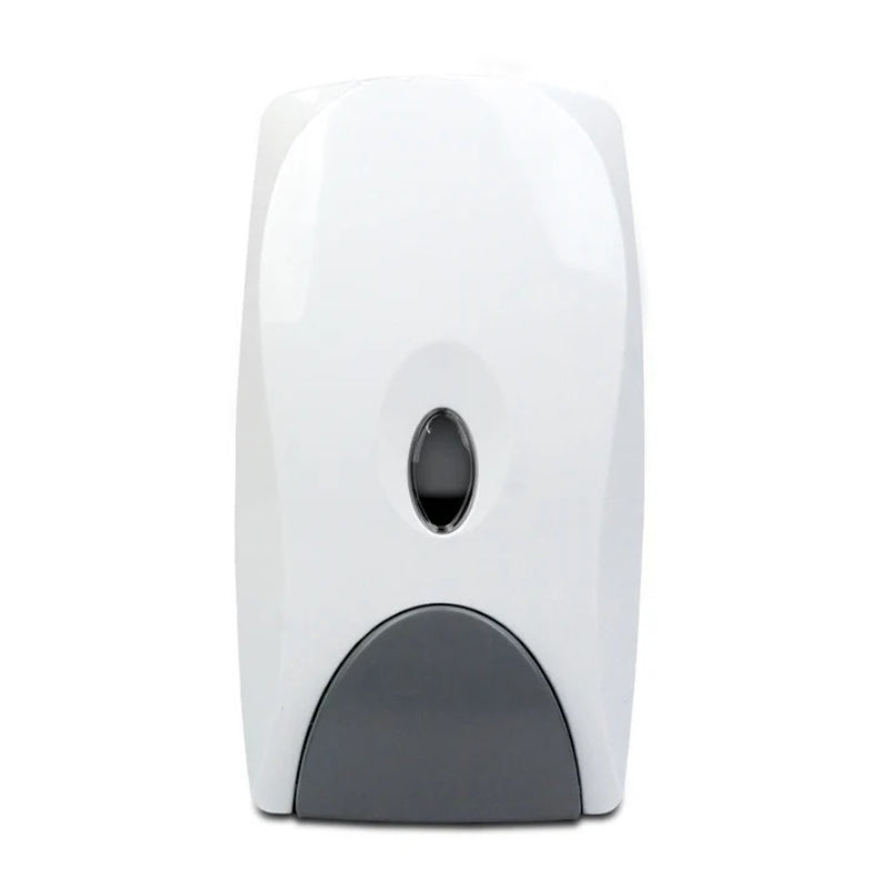 1000ml Dispenser in White for Liquid Soap, Shampoo, Body Wash or Sanitizer | Made in ABS Plastic | Wall Mounted