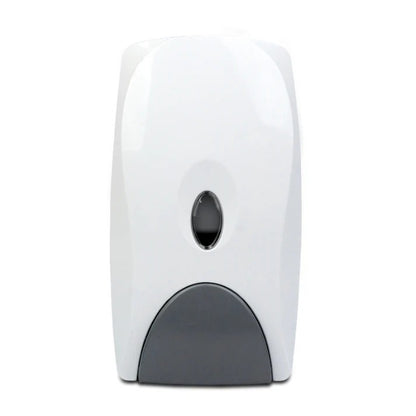 1000ml Dispenser in White for Liquid Soap, Shampoo, Body Wash or Sanitizer | Made in ABS Plastic | Wall Mounted