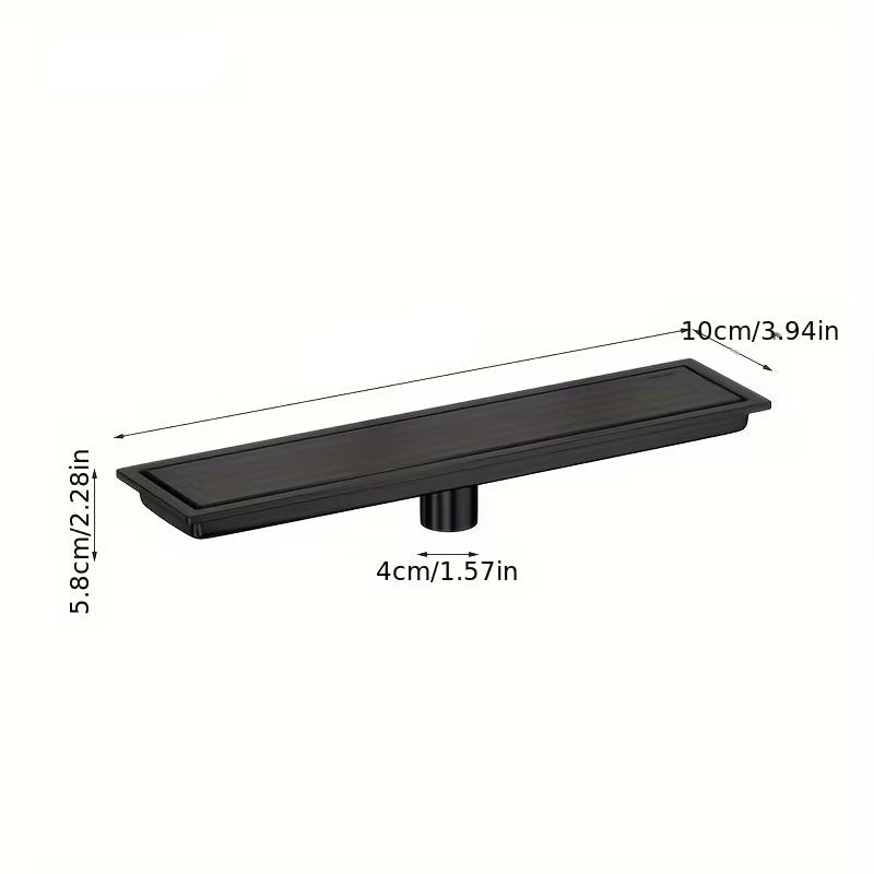 Tile Insert Linear Floor Drain in Stainless Steel