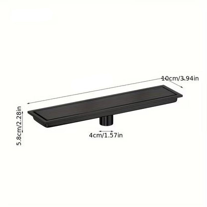 Tile Insert Linear Floor Drain in Stainless Steel