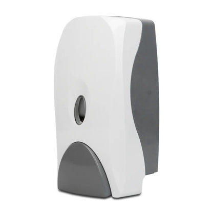 1000ml Dispenser in White for Liquid Soap, Shampoo, Body Wash or Sanitizer | Made in ABS Plastic | Wall Mounted