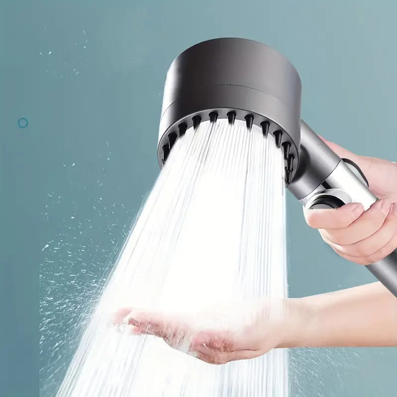 5 in 1 Function Massage Hand Shower Head | High Pressure | Silicon Massage Brush | Water Filter | Wall Mounted