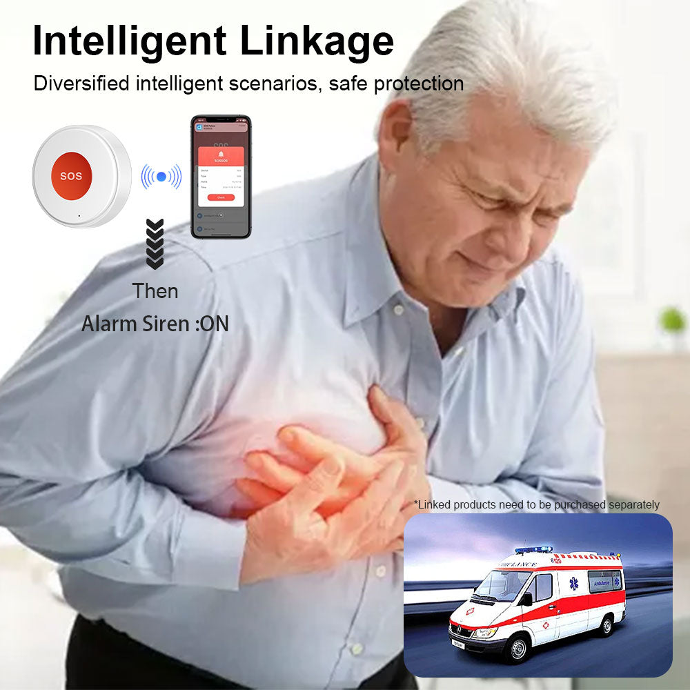 Smart WiFi SOS Emergency Button Elderly and Children