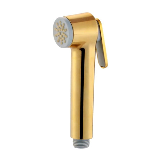Premium Muslim Shower Head 6"inches for Bathroom and Toilets in Shiny Gold | Durable ABS Plastic | High Water Pressure | Easy Installation