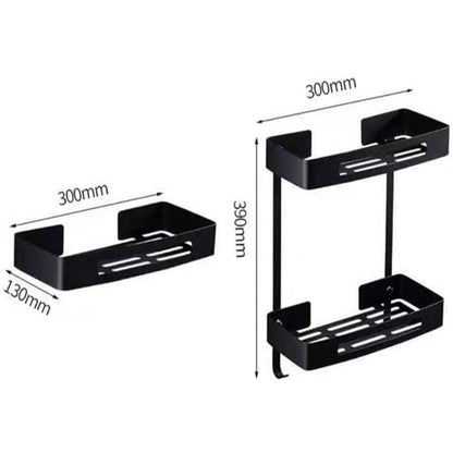 Bathroom Straight Shelf in Stainless Steel