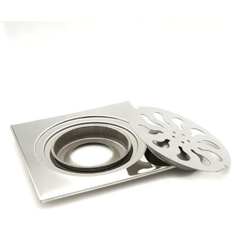 4" | 6" inch Floor Drain in Stainless Steel