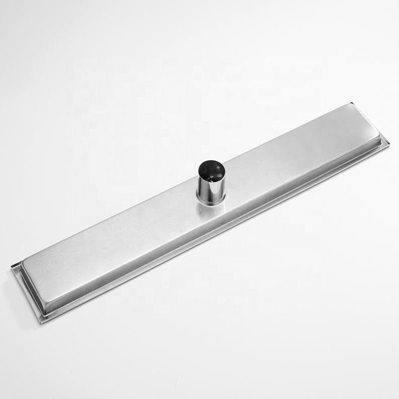 Tile Insert Linear Floor Drain in Stainless Steel