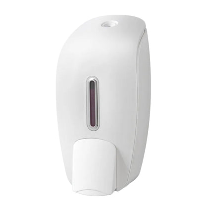 1000ml Liquid Dispenser in White for Liquid Soap, Shampoo, Body Wash or Sanitizer | Made in ABS Plastic | Wall Mounted