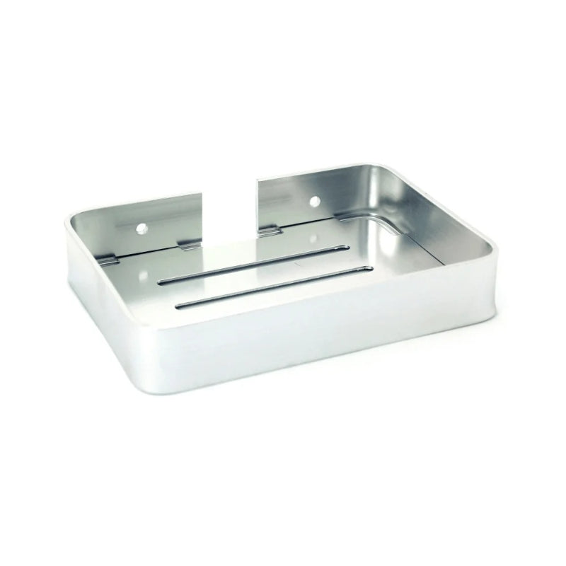 5pcs Aluminium Bathroom Accessories Set | Shelf + Soap Dish + Brush Holder + Towel Rod + Wall Hanger