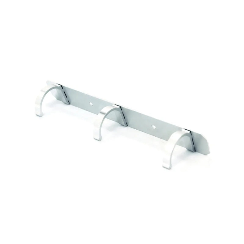 5pcs Aluminium Bathroom Accessories Set | Shelf + Soap Dish + Brush Holder + Towel Rod + Wall Hanger