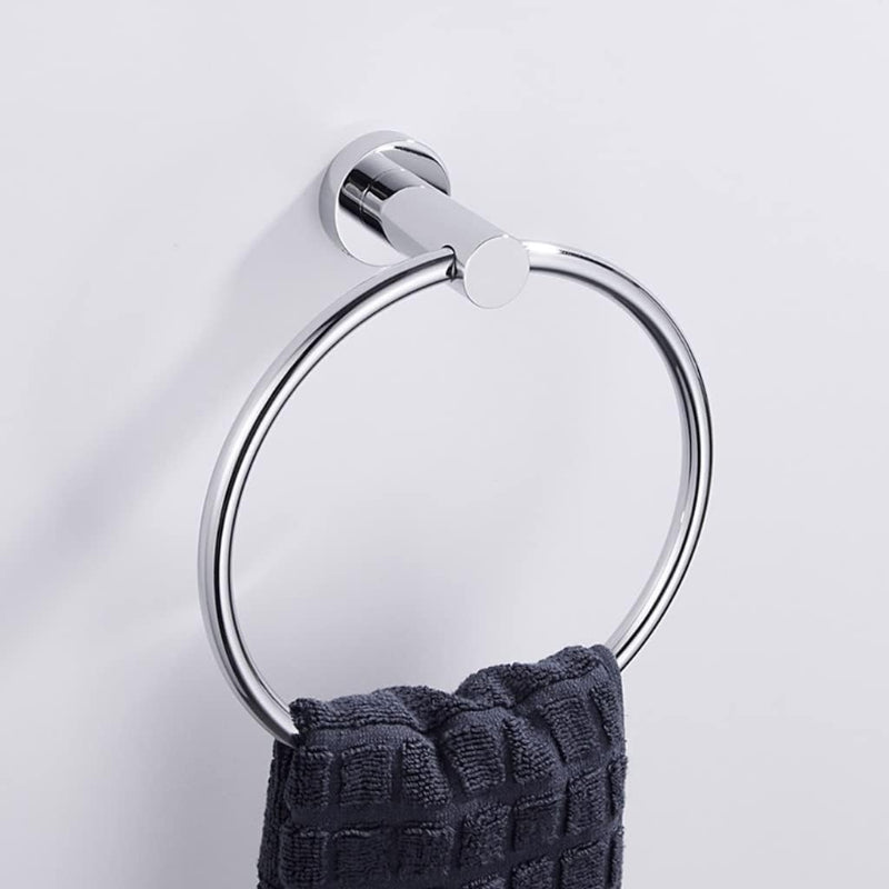 Wesda Towel Ring Stainless Steel in Shiny Chrome
